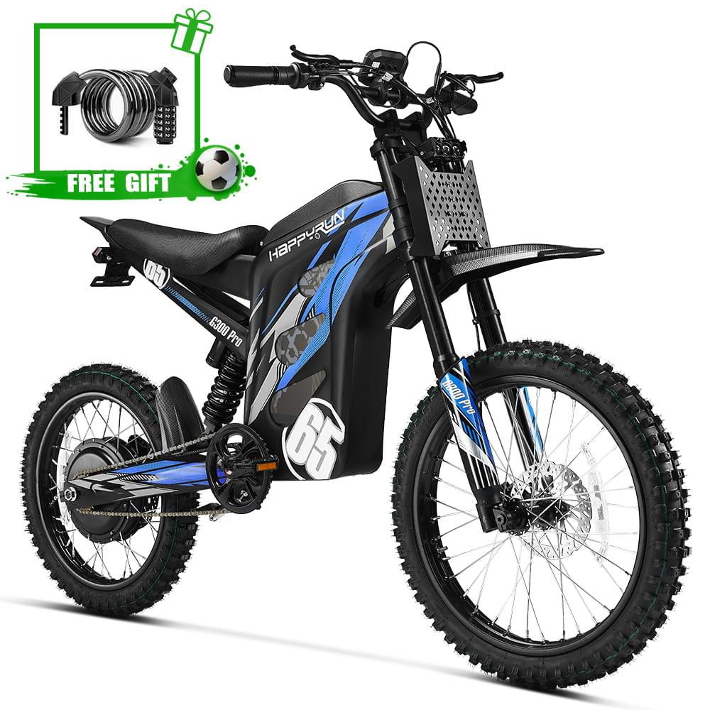 HappyRun 6500W Electric Dirt Bike G300 Pro