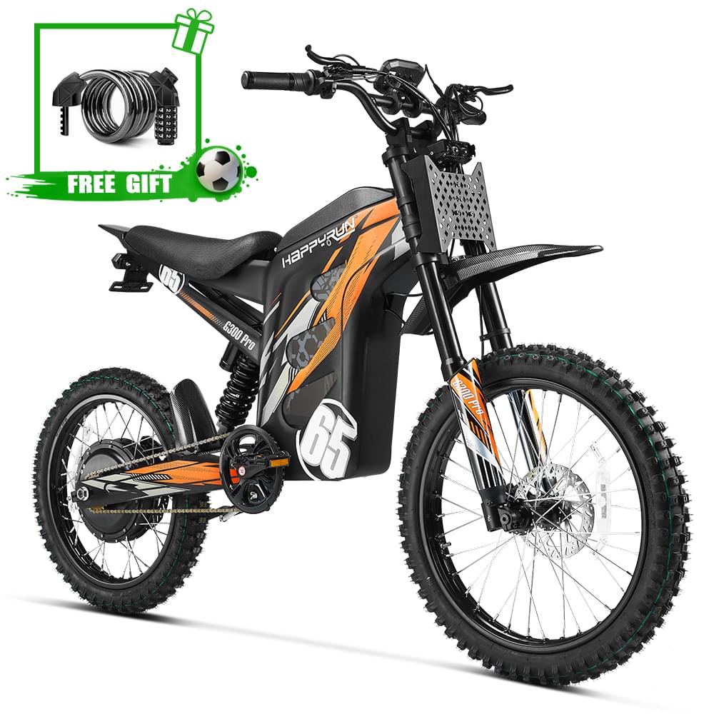 HappyRun 6500W Electric Dirt Bike G300 Pro