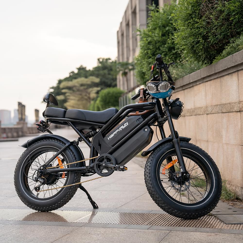 HappyRun G70 UL 2849 Certified Dual Battery Fast Electric Cargo Bike for Sale