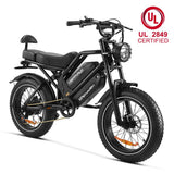 HappyRun G70 UL 2849 Certified Dual Battery Fast Electric Cargo Bike for Sale
