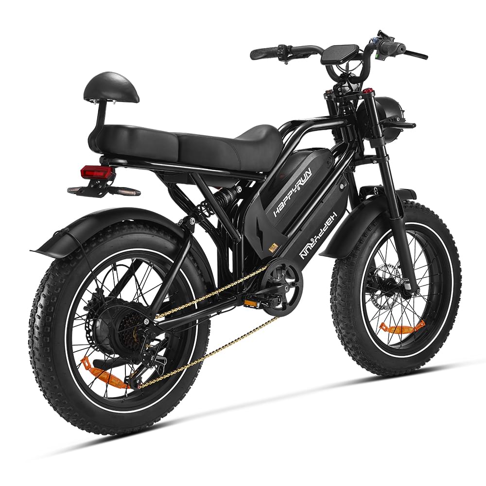 HappyRun G70 UL 2849 Certified Dual Battery Fast Electric Cargo Bike for Sale