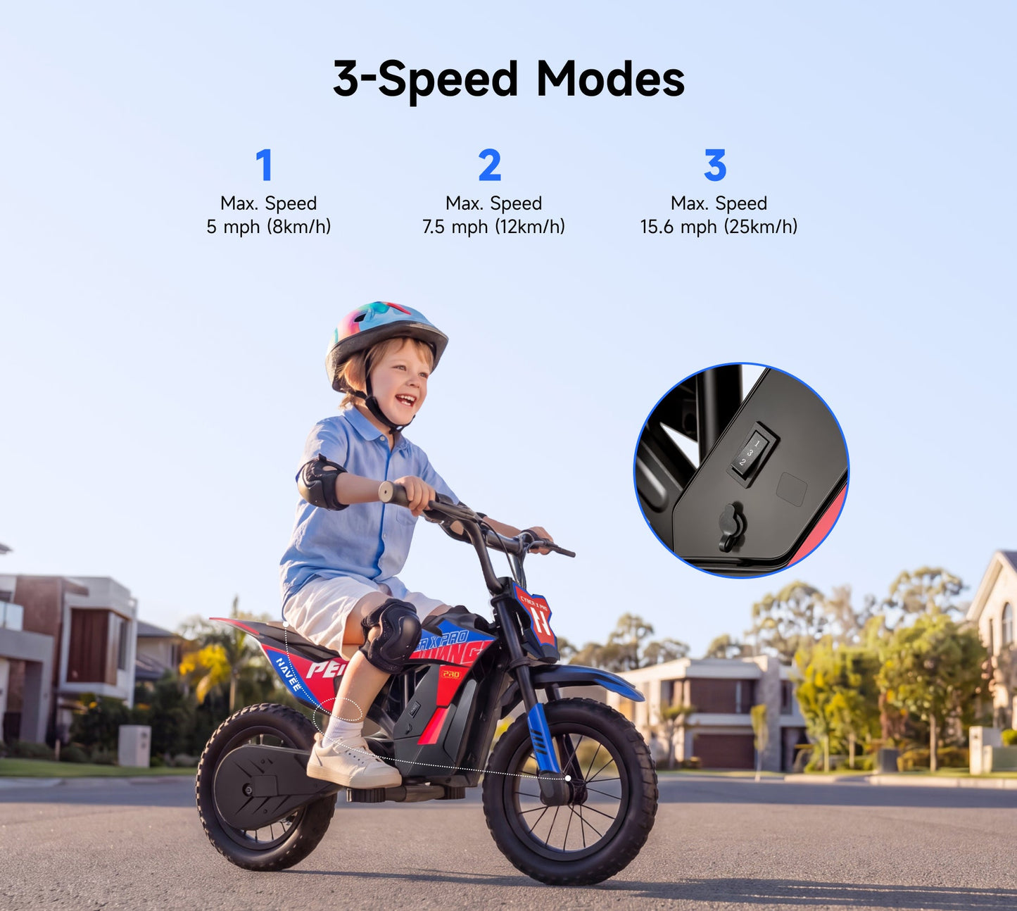 NAVEE Cyber X Pro Kids Dirt Bike
