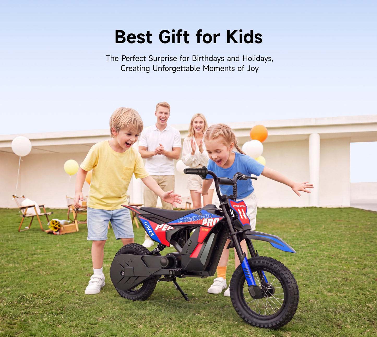 NAVEE Cyber X Pro Kids Dirt Bike