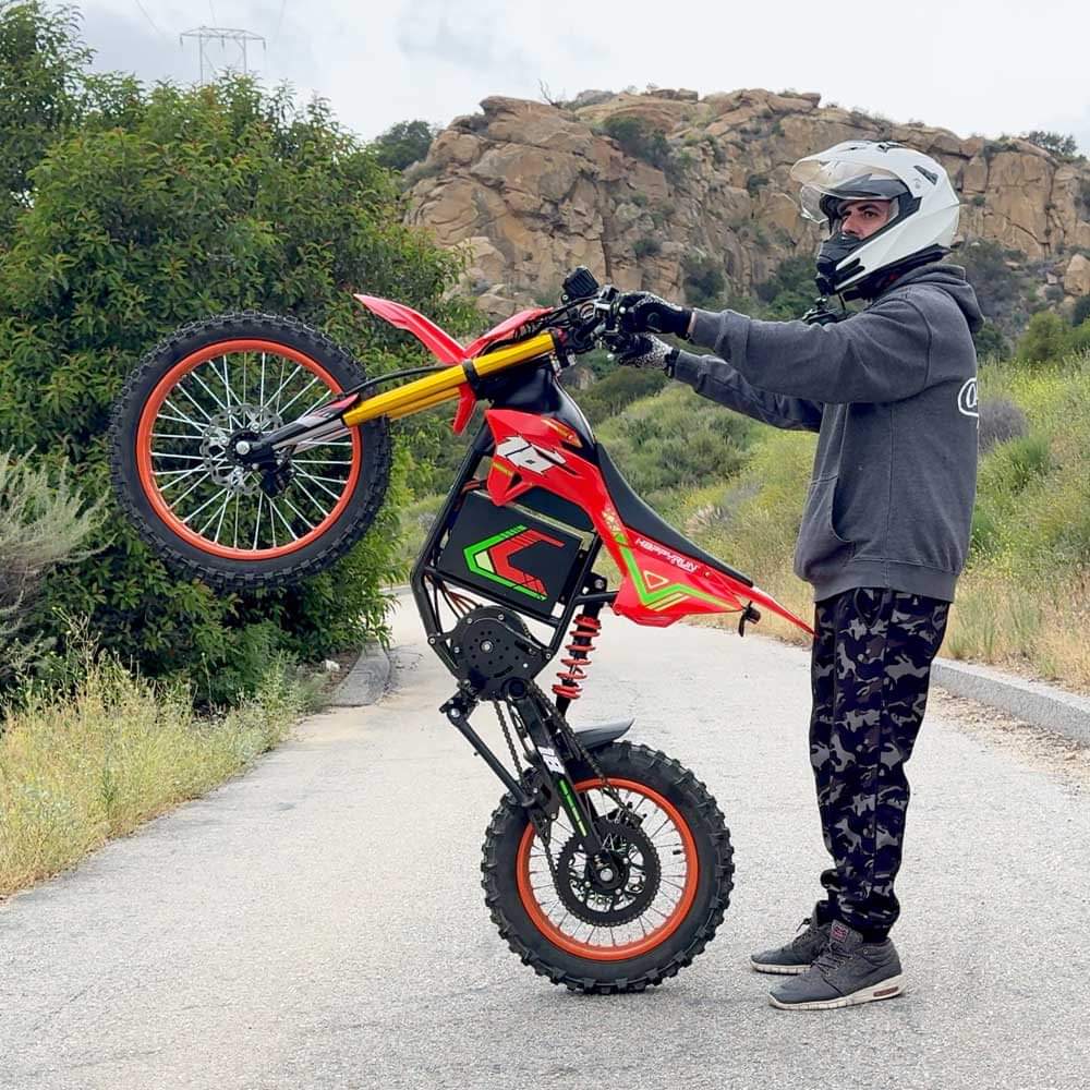 HappyRun F18 2.0 Extreme Power Mid-Drive Electric Dirt Bike