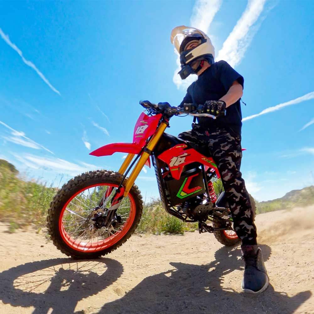 HappyRun F18 2.0 Extreme Power Mid-Drive Electric Dirt Bike