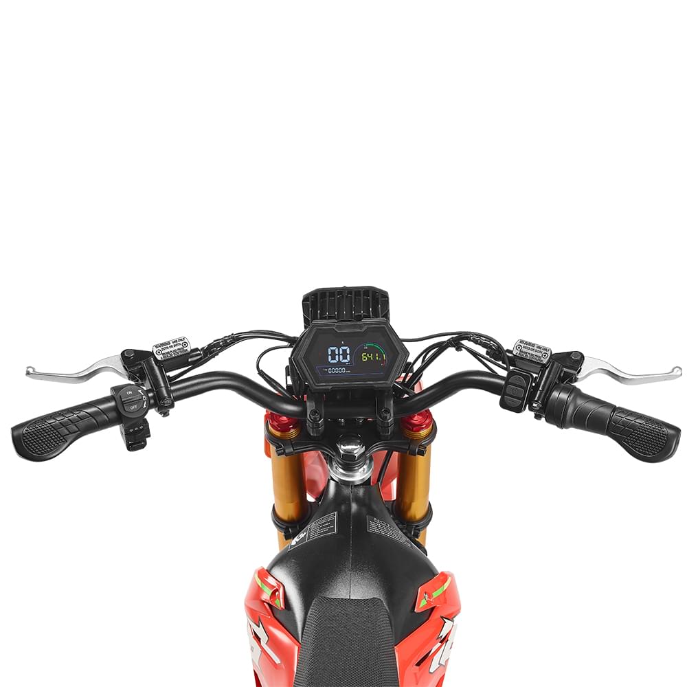 HappyRun F18 Long-Range 60-Mile Electric Trail Bike