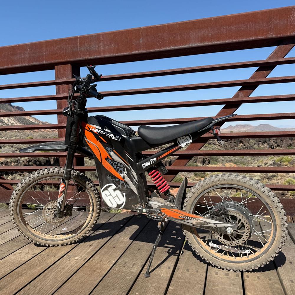 G300 Pro 6500W Peak Power 50 MPH Electric Dirt Bike