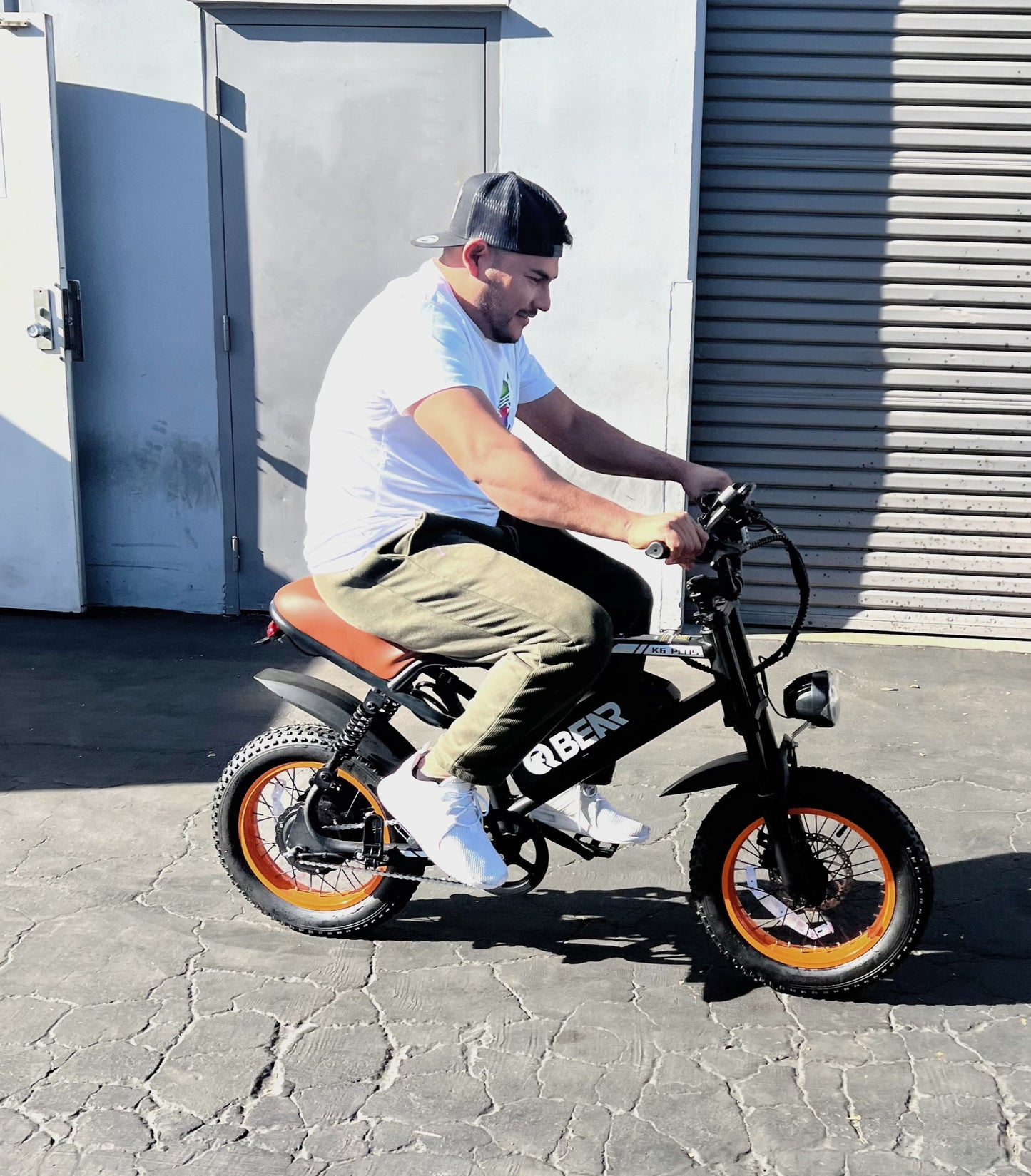 K6P BROWN: TEEN SIZE MOPED with APP Speed Control