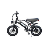 K6P BLACK: TEEN SIZE MOPED with APP Speed Control