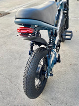 K6P BLUE: TEEN SIZE MOPED with APP Speed Control