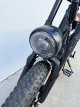 K6P BROWN: TEEN SIZE MOPED with APP Speed Control