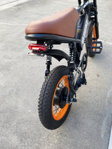 K6P BROWN: TEEN SIZE MOPED with APP Speed Control