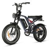 Happyrun Tank G60 Pro UL 2849 Certified Moped Style Offroad Electric Bike Fat Tire