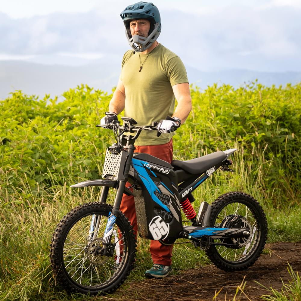 G300 Pro 6500W Peak Power 50 MPH Electric Dirt Bike