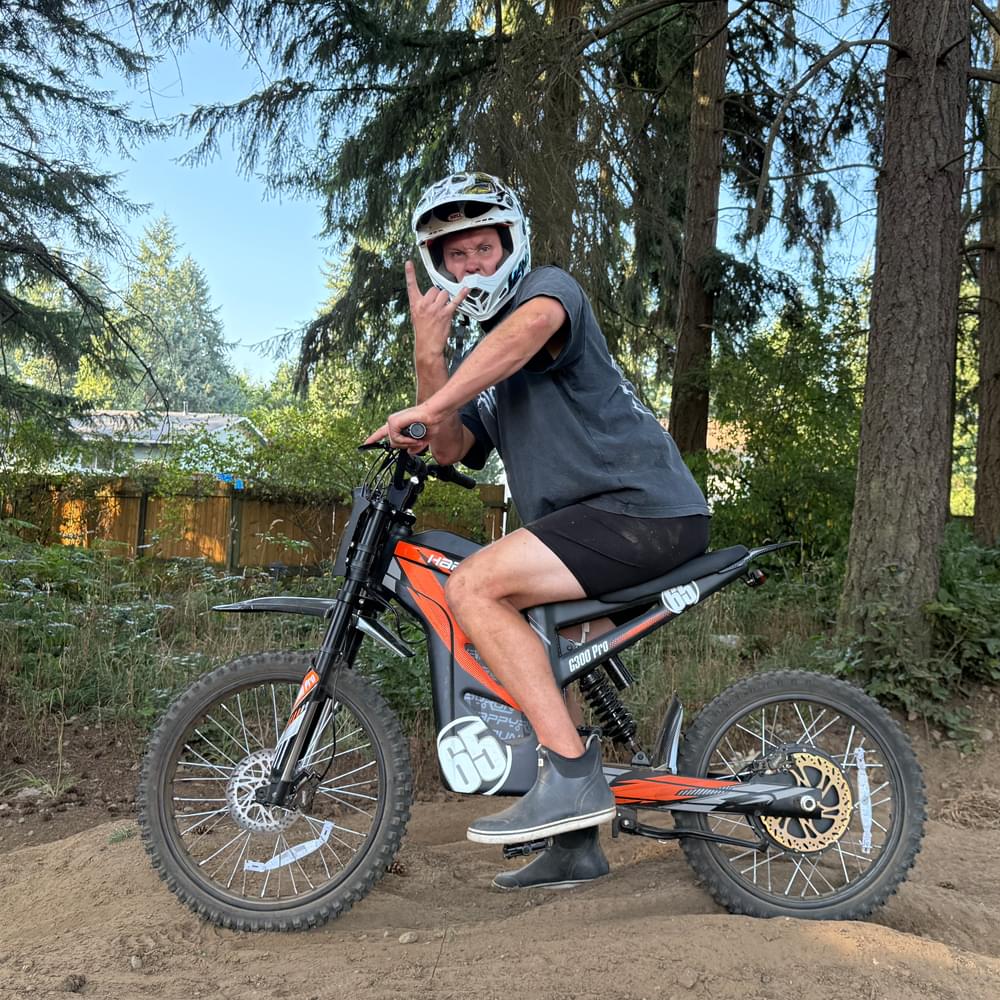 HappyRun G300 Pro Electric Dirt Bike 50 MPH