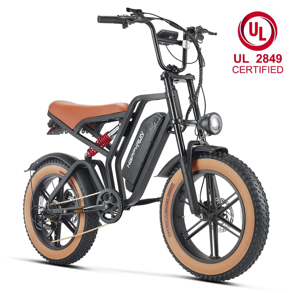 Happyrun Tank G60 UL 2849 Certified Electric Dirt Bike Fat Tire All Terrain