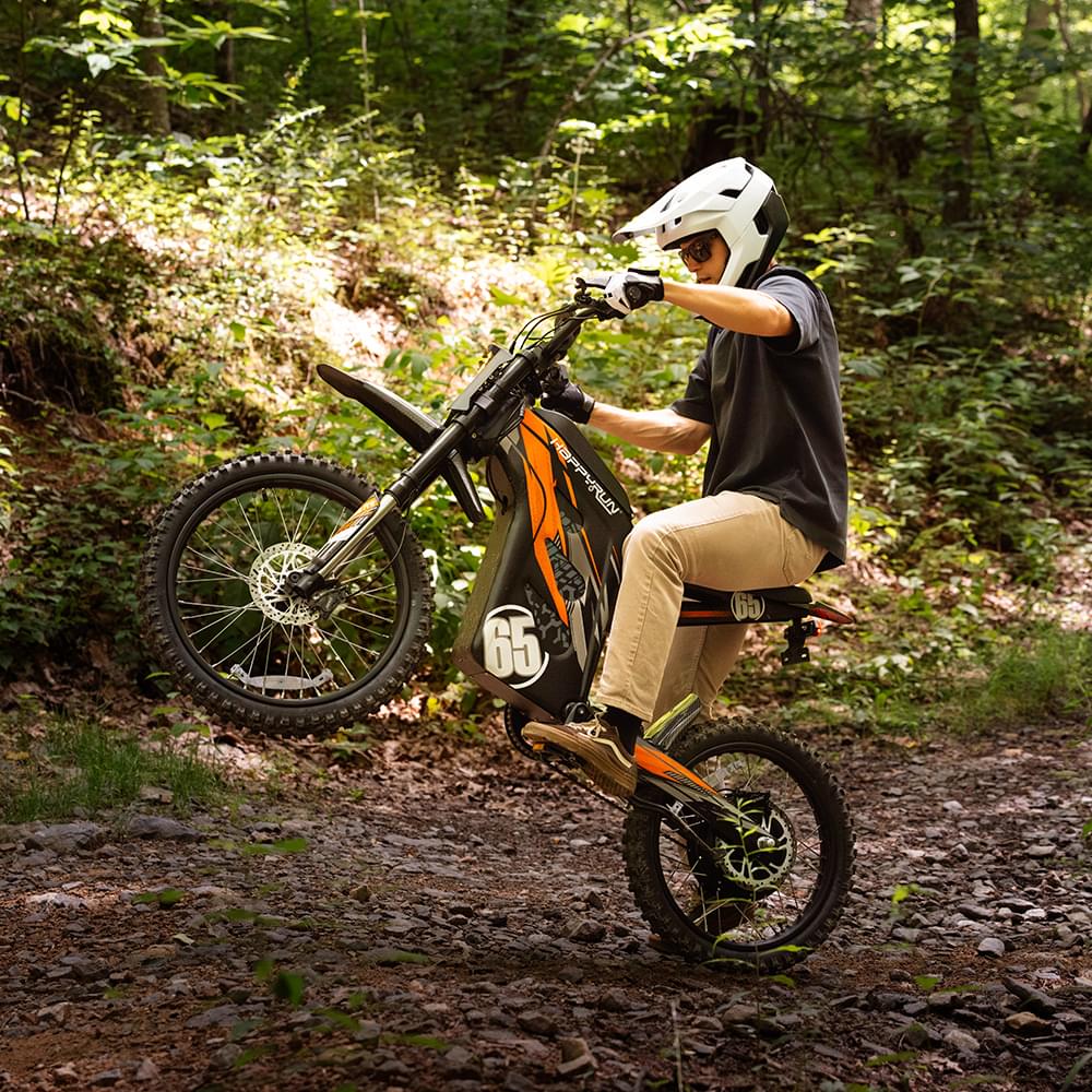 Happyrun E-Dirt Bike 6500W 50MPH Speed