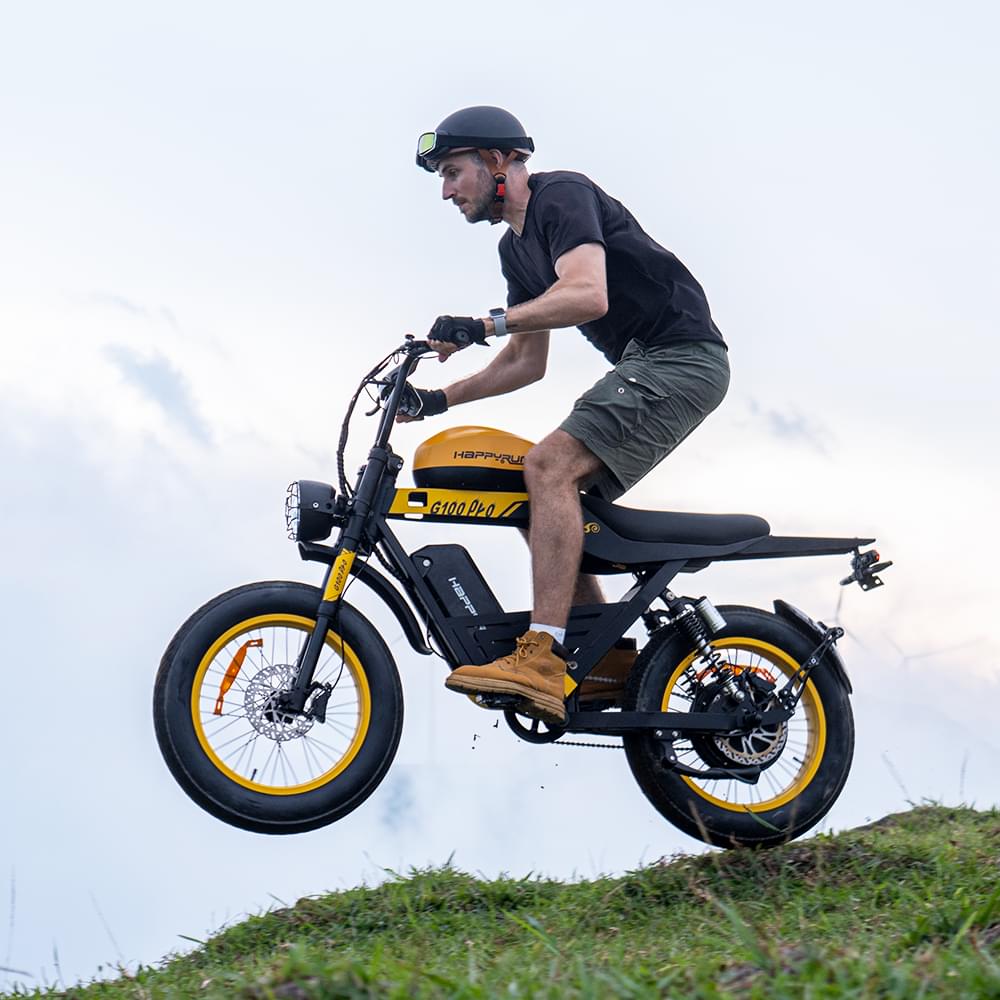 HappyRun G100 Pro 6000W Electric Bike Dual Battery