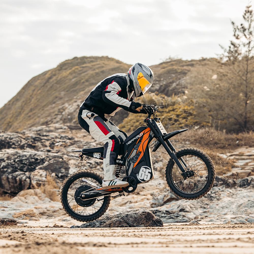 G300 Pro 6500W Peak Power 50 MPH Electric Dirt Bike