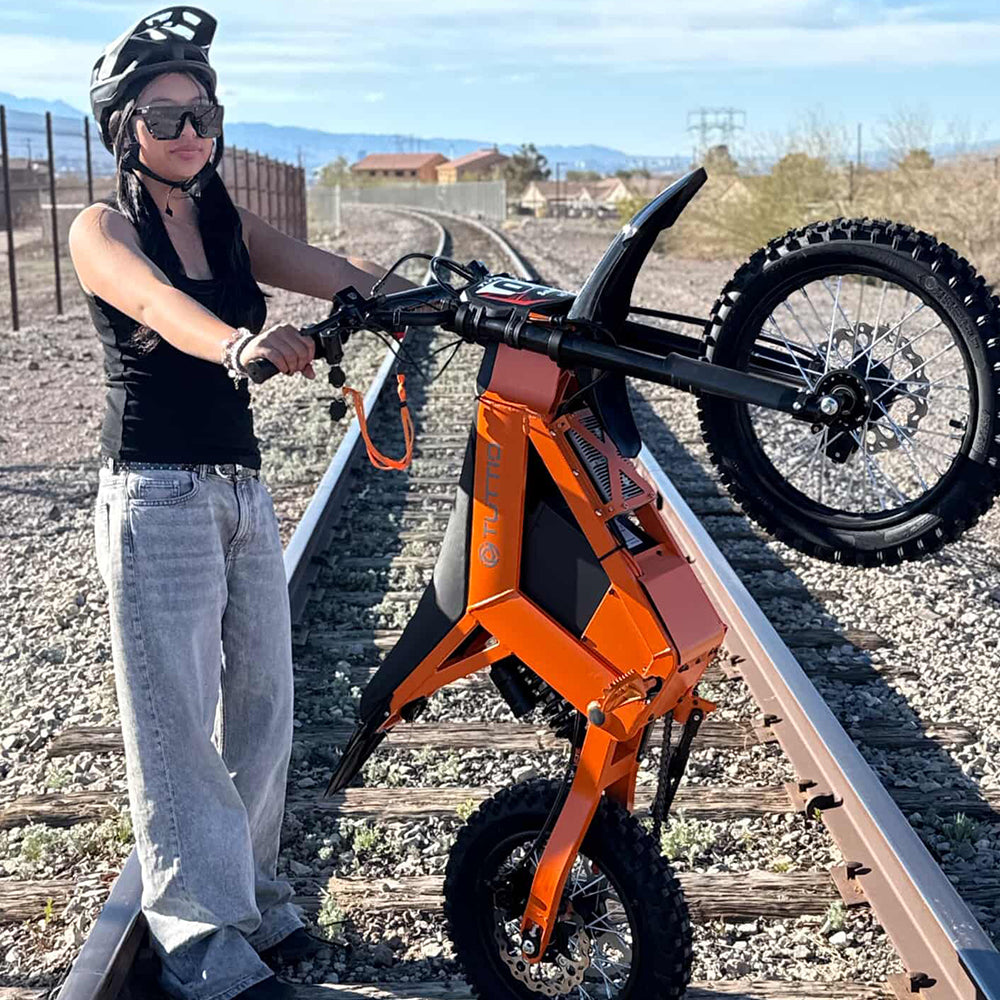Tuttio Soleil01 LO Electric Dirt Bike (Lava Orange)